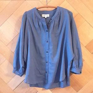 Madewell Chambray Blouse - X Small